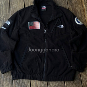 노스페이스 슈프림 성조기 플리스 자켓 105~110
