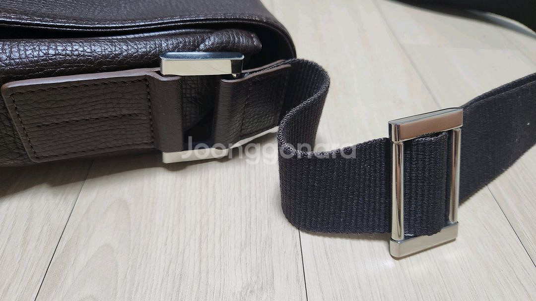 람보르기니 소가죽 크로스백/서류가방 새제품--2