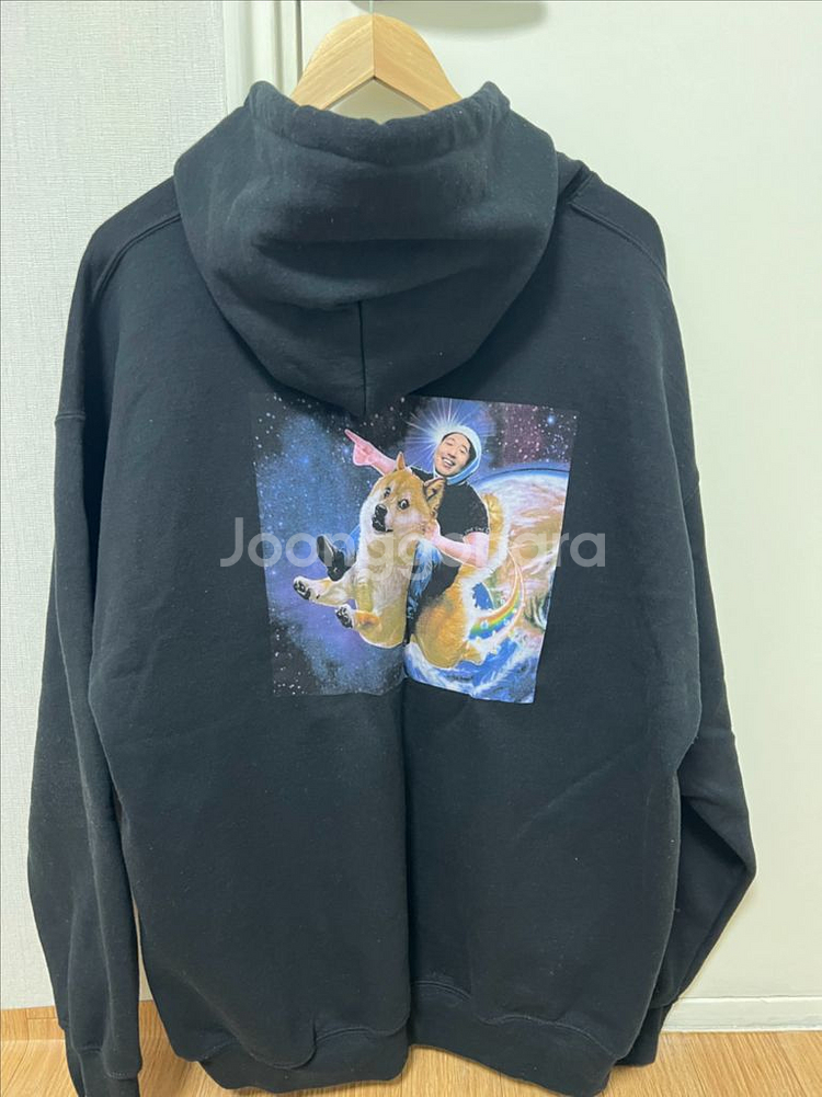 FLEX 염따 기모 후드티--1