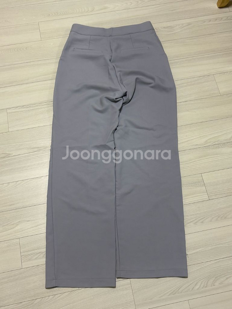 로렌하이 세미와이드 슬랙스 소라 하늘--1