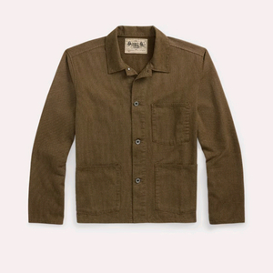 더블알엘 스트라이프 트윌 유틸리티 재킷 XL RRL