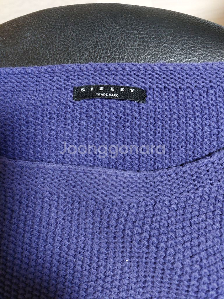 롯데백화점 에서 구매 시슬리 니트 크롭 새거 봄--1