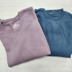 지오다노 기모 맨투맨 2장