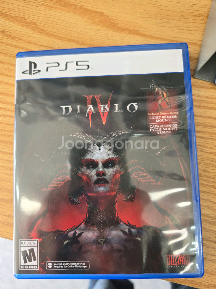PS5 디아블로4 판매합니다.--0