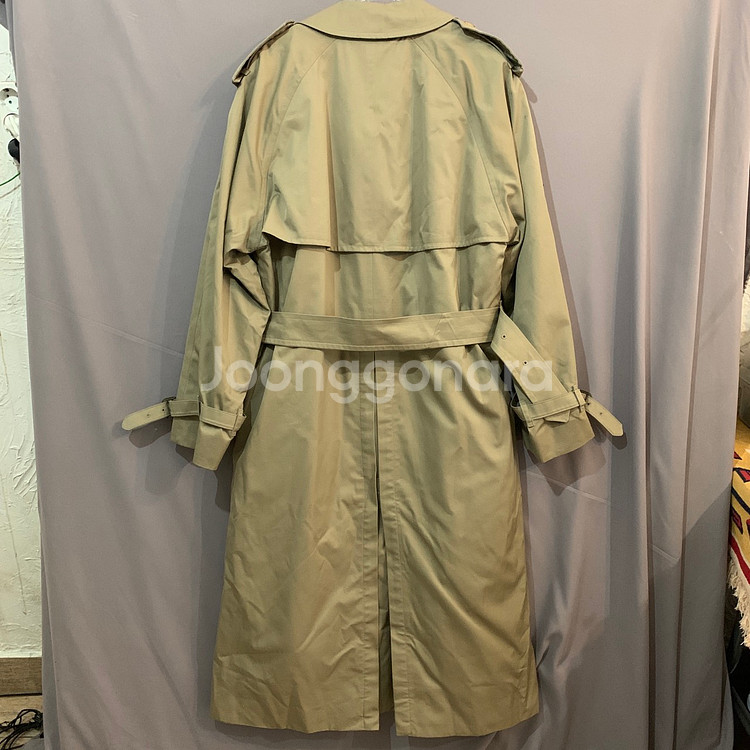 50 버버리런던 노바체크 내피 트렌치 코트--1