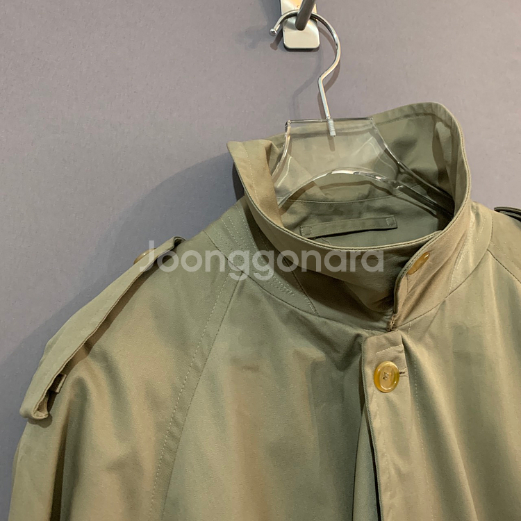 50 버버리런던 노바체크 내피 트렌치 코트--4