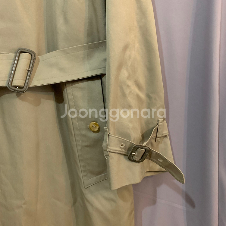 50 버버리런던 노바체크 내피 트렌치 코트--2