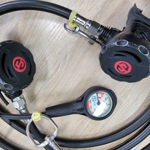 스쿠버 호흡기 세트