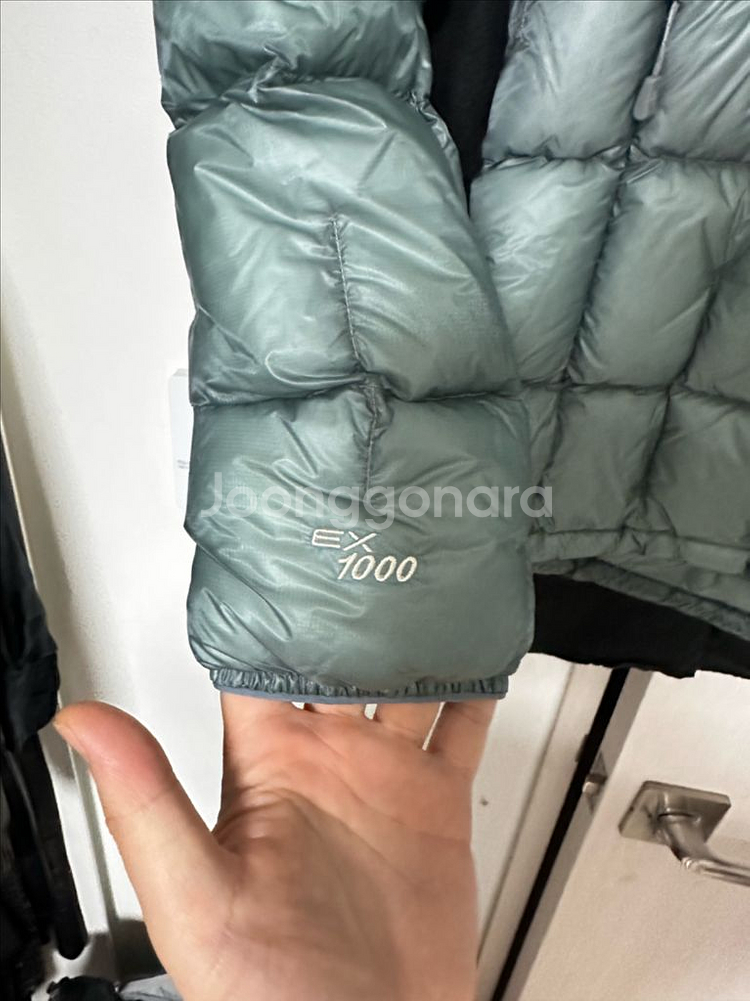 (새상품)몽벨 플라즈마1000 알파인 다운 패딩 L--1