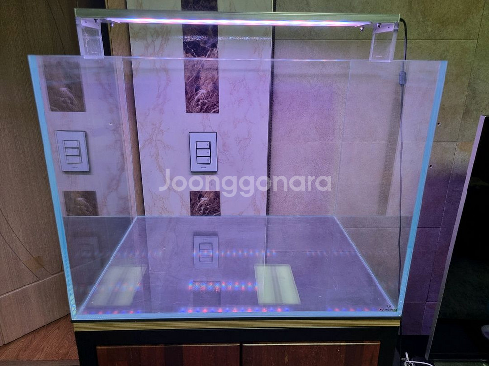 아쿠아가든 2자광폭 수조 어항 다이 세트 팝니다--3