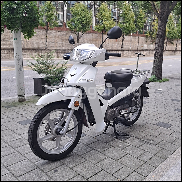 시티베스트 CB115 19년식 화이트 배달용 오토바이--2