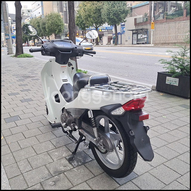시티베스트 CB115 19년식 화이트 배달용 오토바이--5