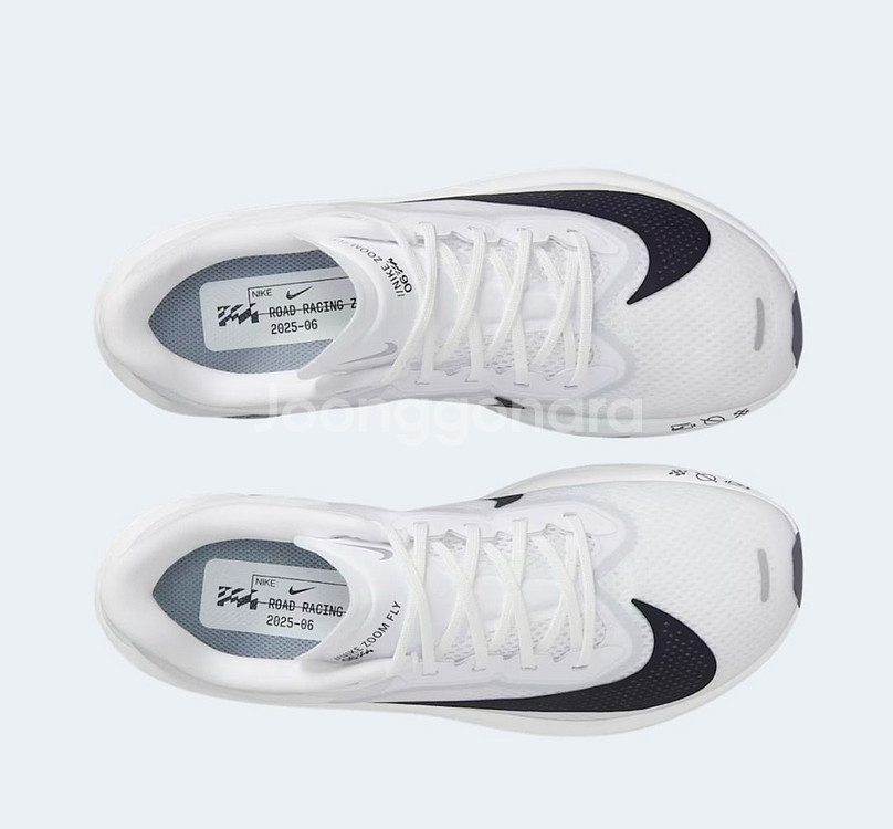 줌플라이6 로드레이싱 화이트퓨어플래티넘--2