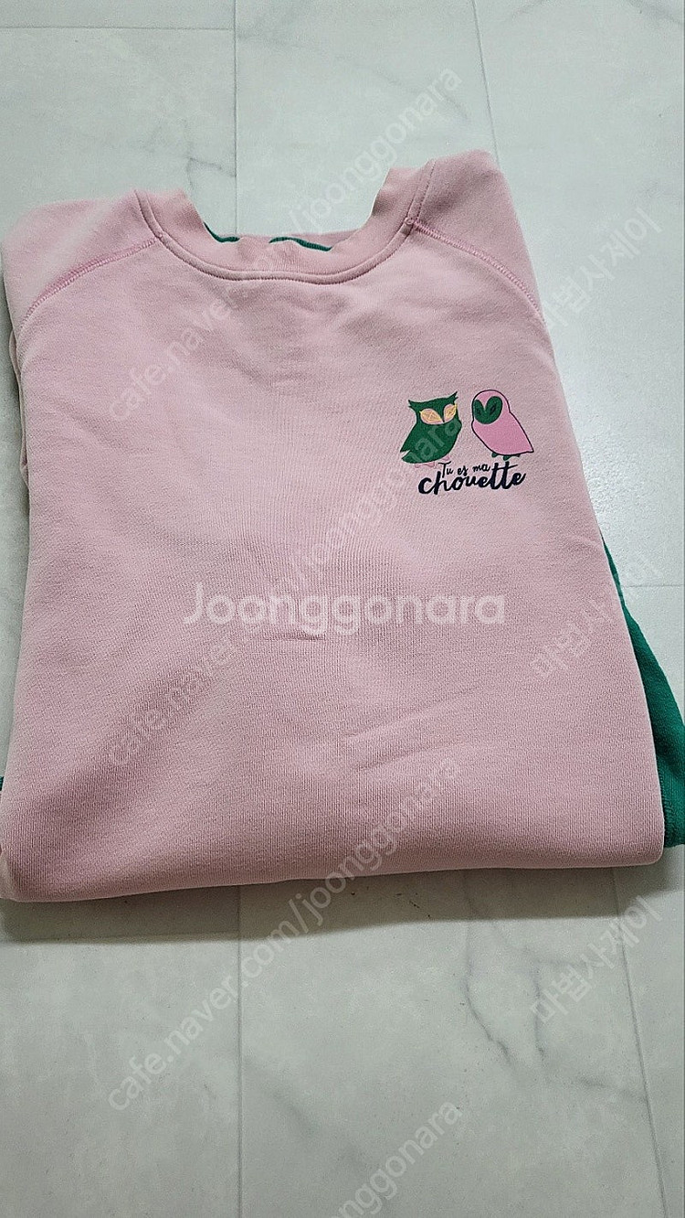 럭키슈에뜨 맨투맨원피스--0