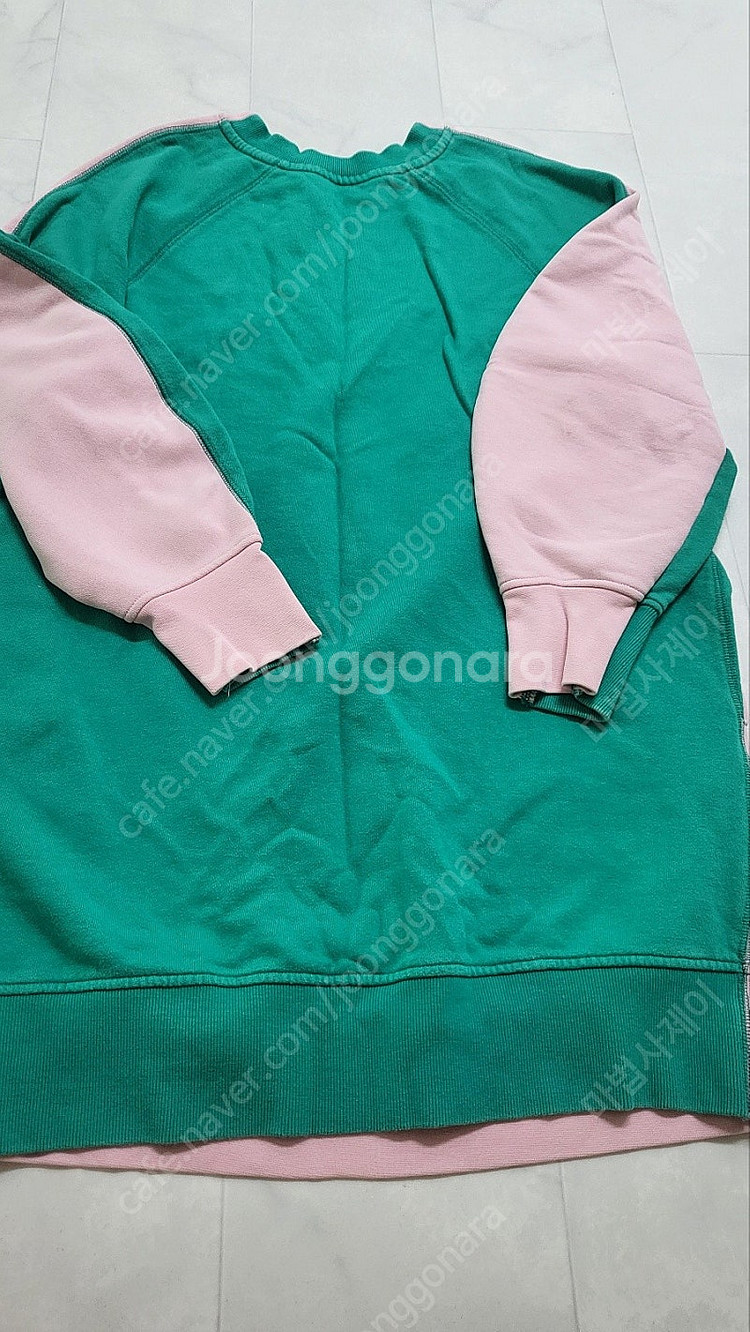 럭키슈에뜨 맨투맨원피스--1