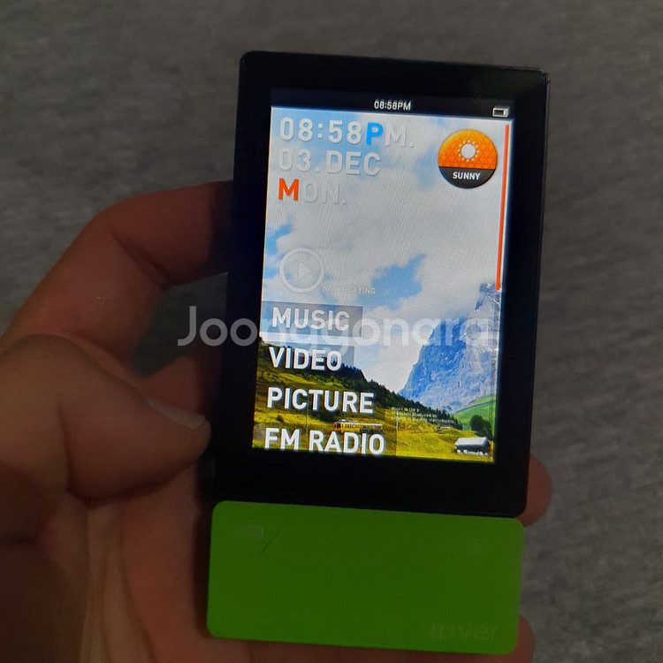 아이리버 U100 4기가 mp3 엠피쓰리--6