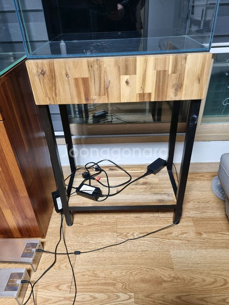 2자 슬림 올디아망 수조 어항 다이 세트 팝니다--6