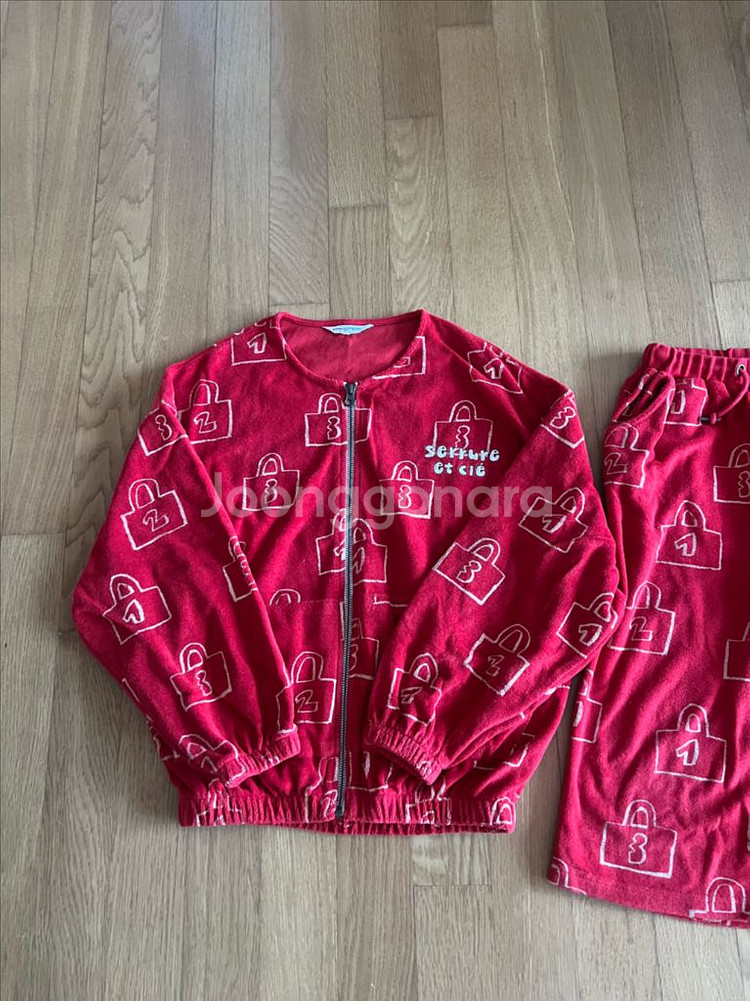 리미떼두두 2xl 테리점퍼 팬츠--0