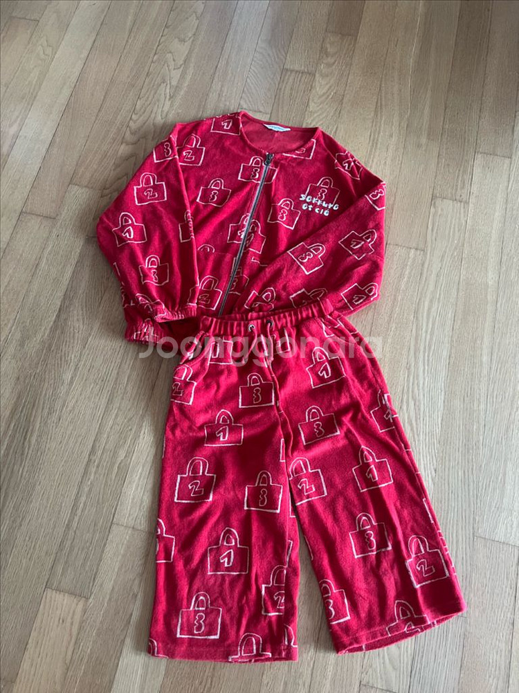 리미떼두두 2xl 테리점퍼 팬츠--1