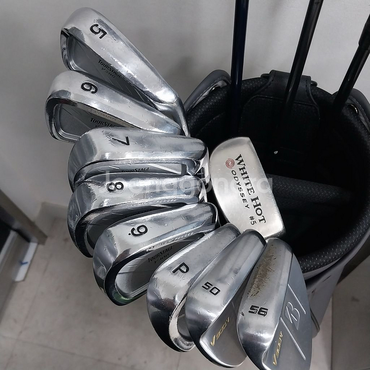 테일러메이드 투어스테이지 12개 골프채풀세트--1