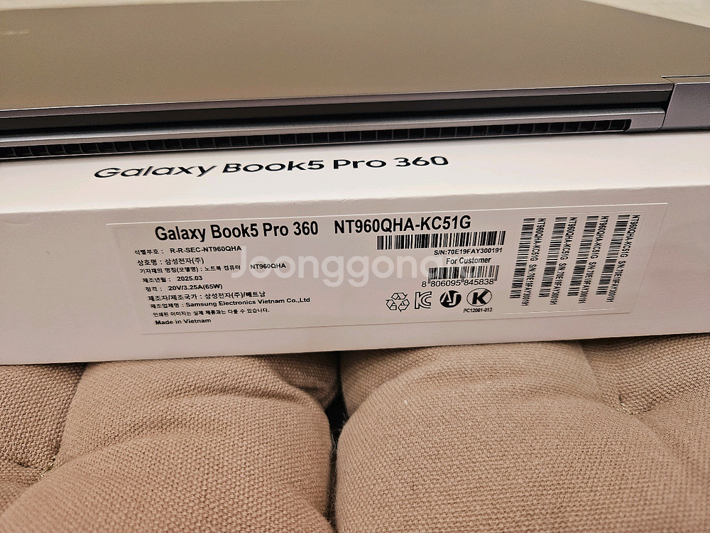 삼성 갤럭시북5 Pro 360 노트북 NT960QHA--4