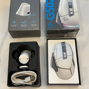 로지텍 G502X PLUS + 전용 차징독 일괄 판매