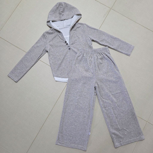 (새상품)여아 후드 상하복세트110 120사이즈