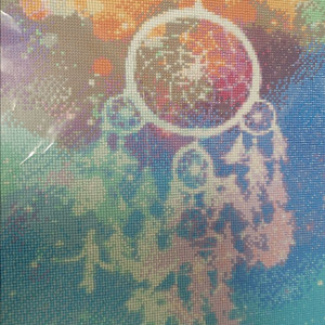 보석십자수 완성품 드림캐쳐