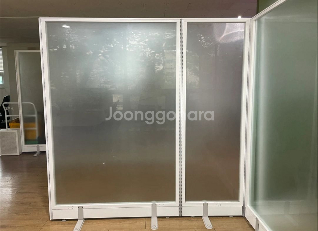 반투명 유리 파티션 세트(총12개)--0