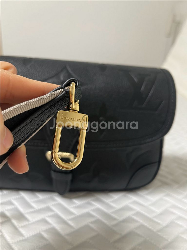 (새상품급) 루이비통 다이앤 앙프 블랙--6