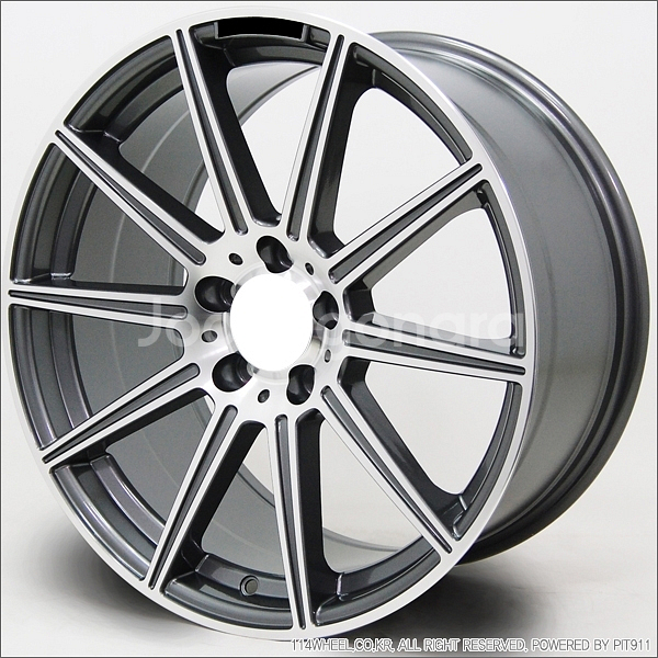 18인치 벤츠 E63 AMG st 건메탈폴리쉬 신품휠--0