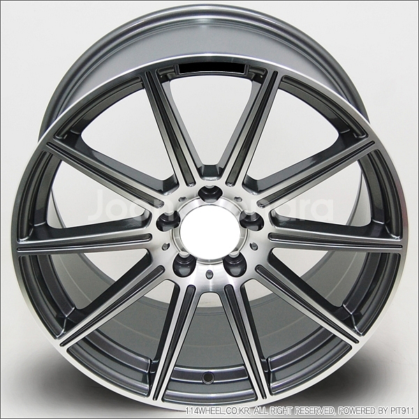 18인치 벤츠 E63 AMG st 건메탈폴리쉬 신품휠--3