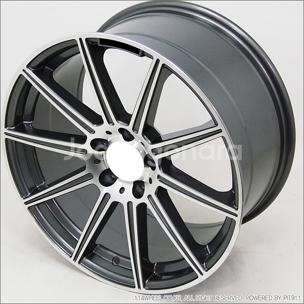 18인치 벤츠 E63 AMG st 건메탈폴리쉬 신품휠--4