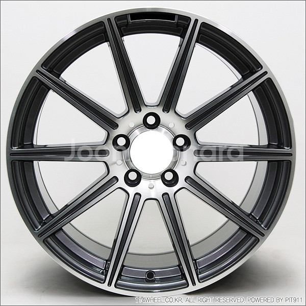 18인치 벤츠 E63 AMG st 건메탈폴리쉬 신품휠--1