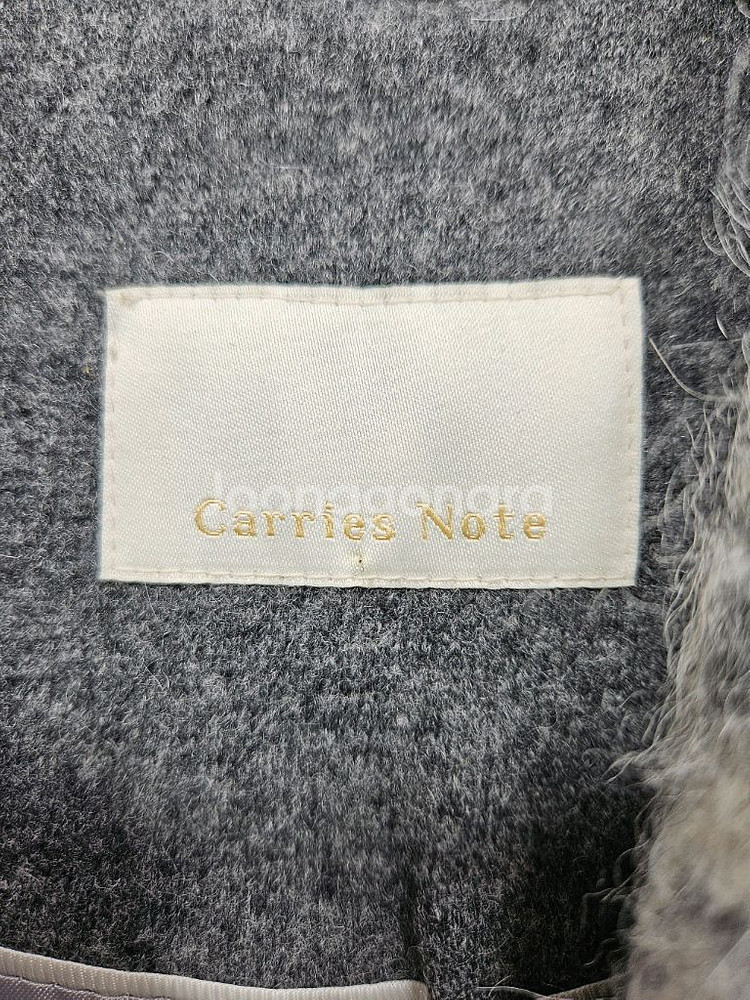 캐리스노트 울알파카 혼방 코트 66--1