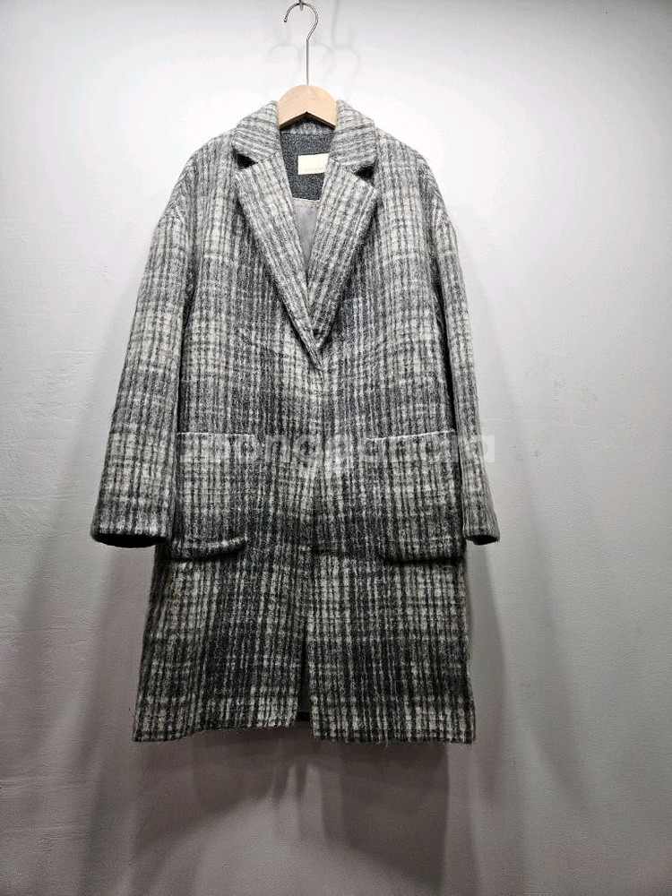 캐리스노트 울알파카 혼방 코트 66--0