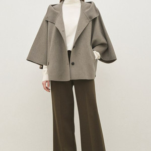 2024 더캐시미어 핸드메이트 후드 코트