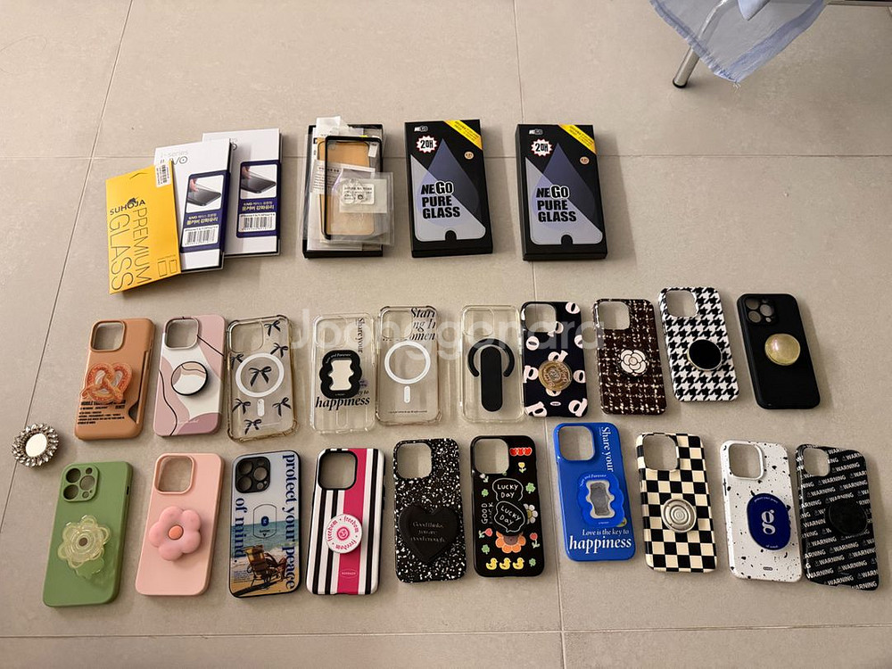 [합쳐서 5만원] 아이폰13프로 케이스 그립톡 필름--2