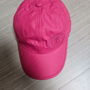 보그너 여성 골프 모자 핑크 새상품