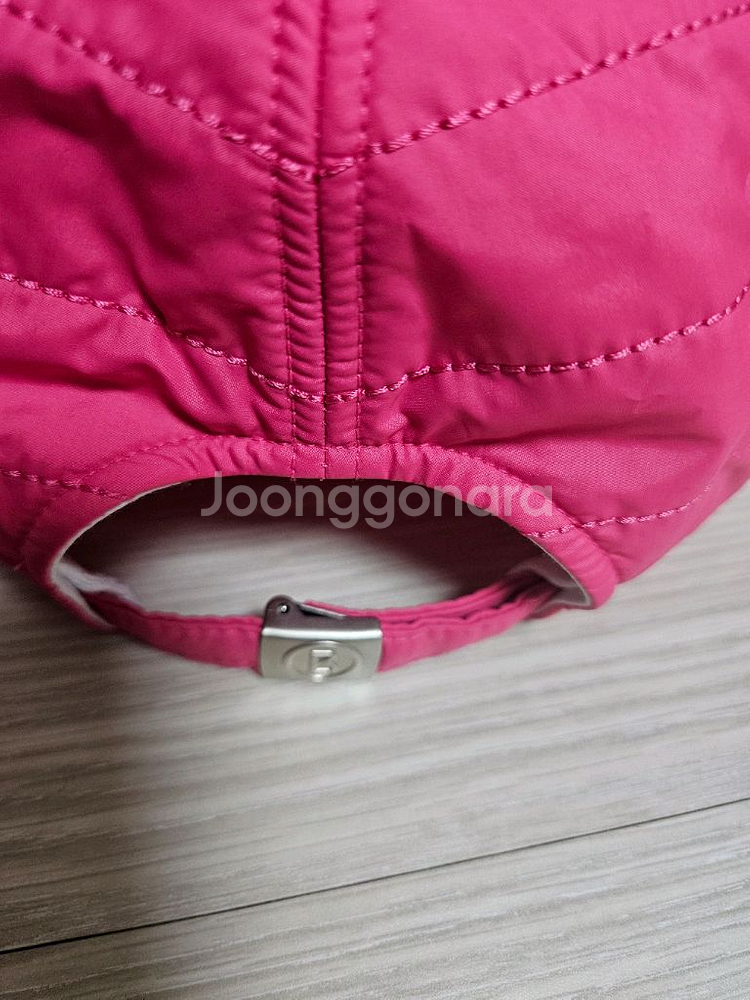 보그너 여성 골프 모자 핑크 새상품--1