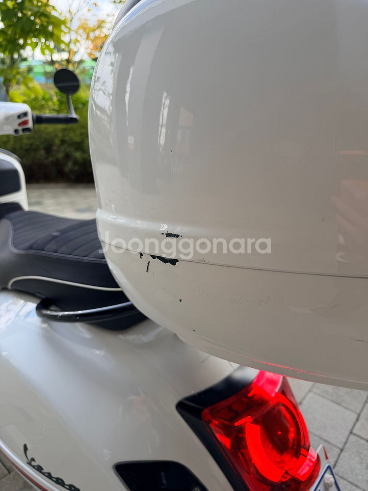 베스파 gts300 2020년식 블랙 에디션 (흰)--6