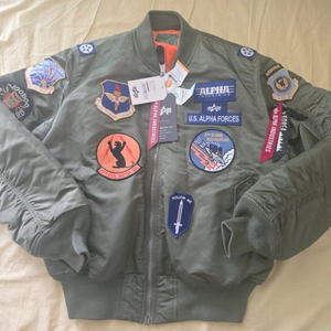 (가격인하) 알파인더스트리 [ 한정판 ] MA-1 XL