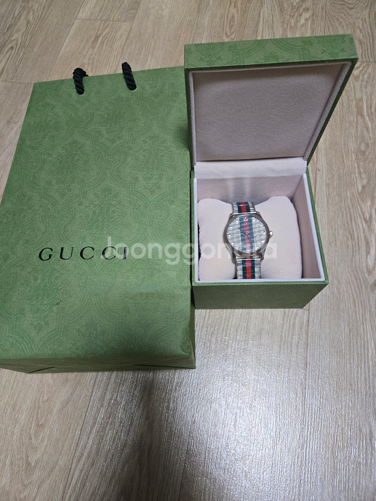 구찌시계 G-타임리스 42mm 풀박스 팝니다--0