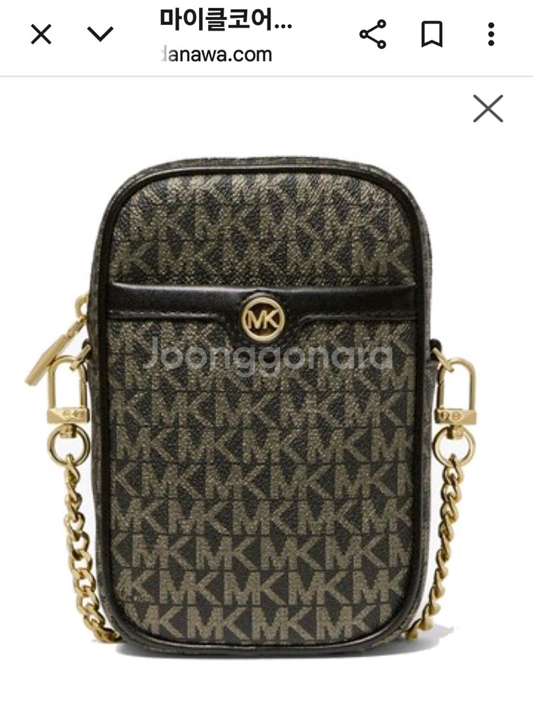 마이클코어스 미니 체인크로스백--0