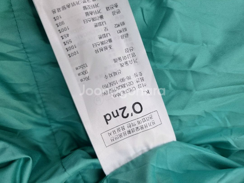 오즈세컨 구스프릴조끼--7