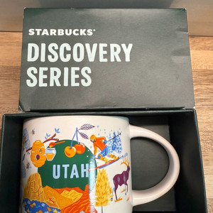 스타벅스한정판 디스커버리 유타주 머그컵 414ml
