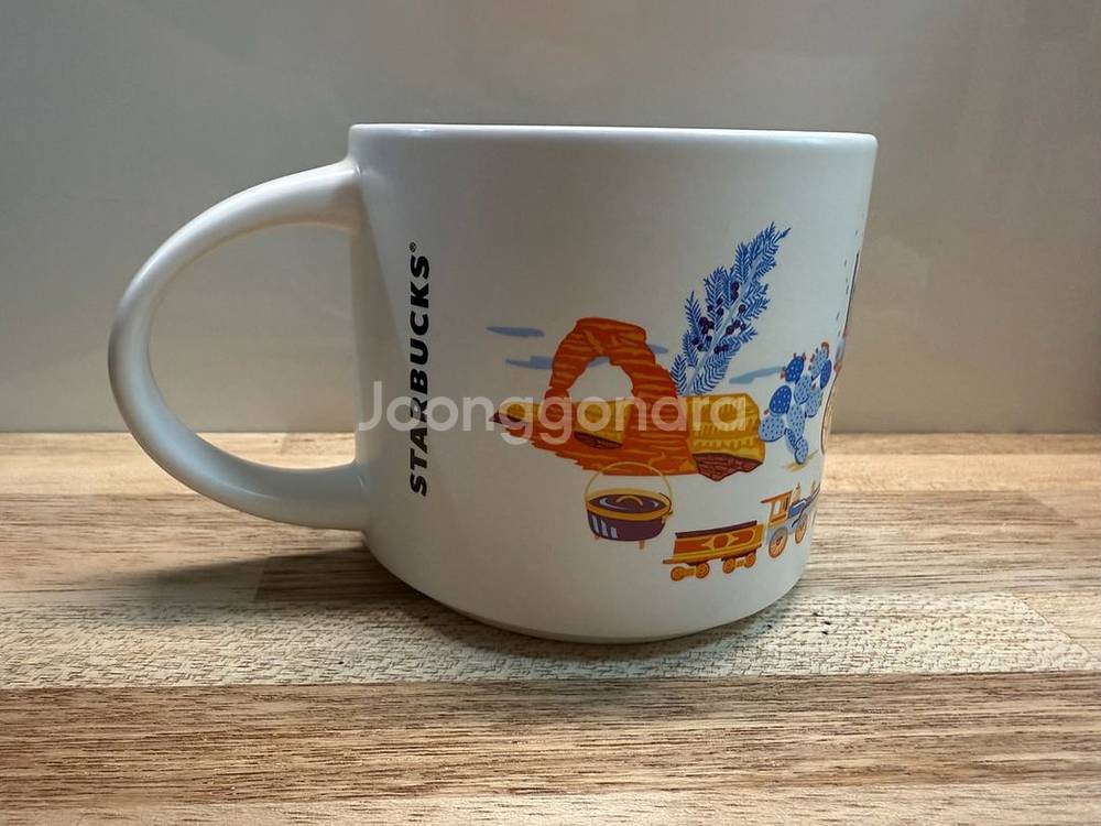 스타벅스한정판 디스커버리 유타주 머그컵 414ml--2