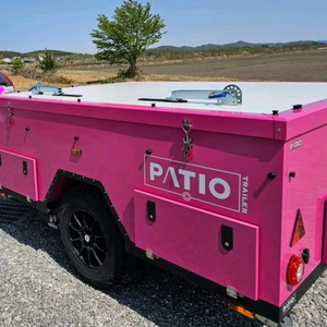 파티오 에어5 핑크 캠핑 트레일러 팝니다