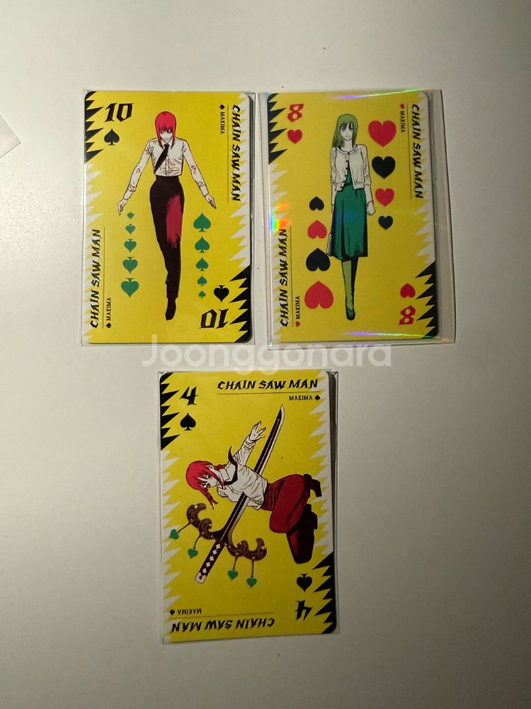 체인소맨 마키마 트럼프 카드 굿즈--0