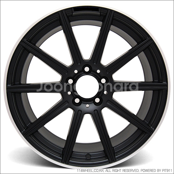 18인치 벤츠 E63 AMG st 매트블랙폴리쉬 신품휠--3